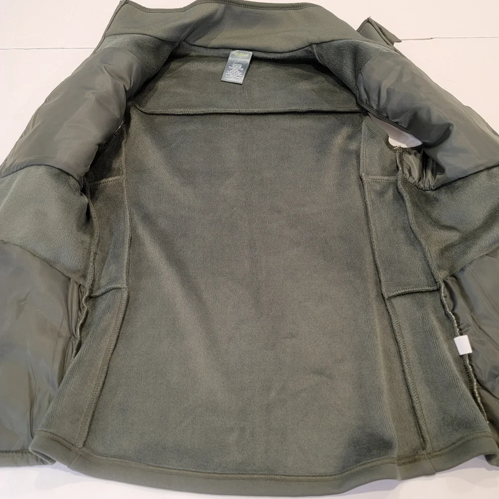 Tek Gear Workout Gear Quilted Vest Green Size Small NWT!